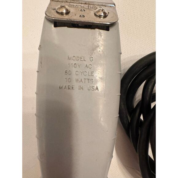 Andis Model G Vtg Gray T-Outliner Clippers Trimmer Corded Gray Tested Works - Picture 2 of 6